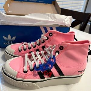 Adidas Hello Kitty NIZZA PLATFORM MID SHOES